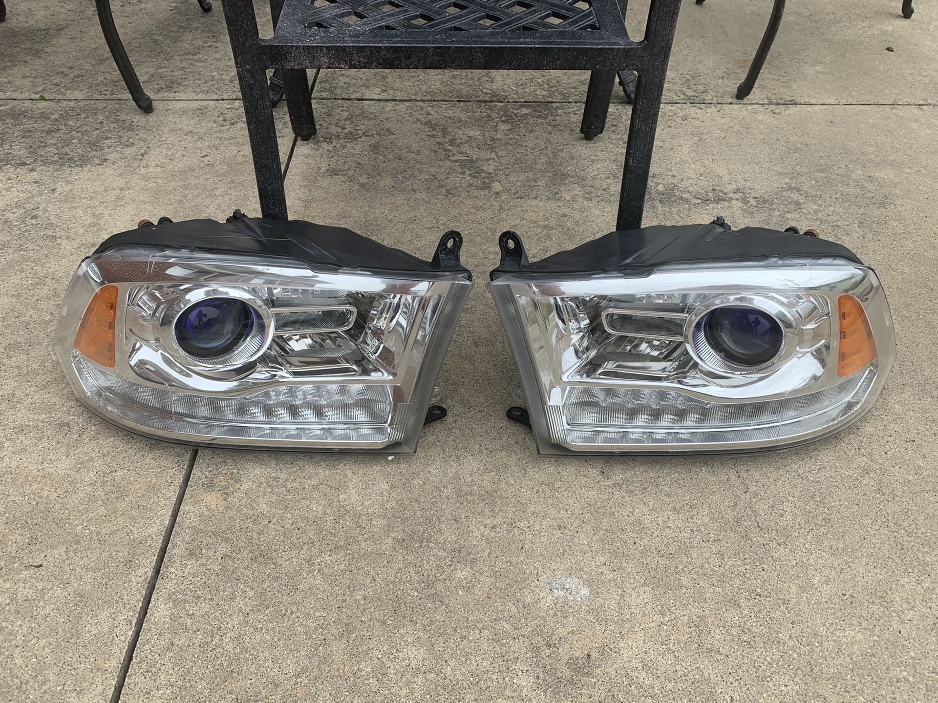 2014-2018 Dodge Ram Laramie OEM LED Xenon headlights