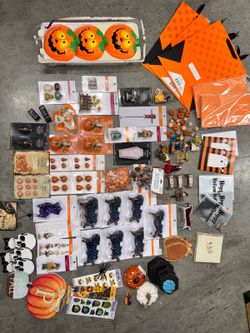 Ashland Halloween & More Miniatures, Figures, Scarecrow, Skeletons $300+ Value