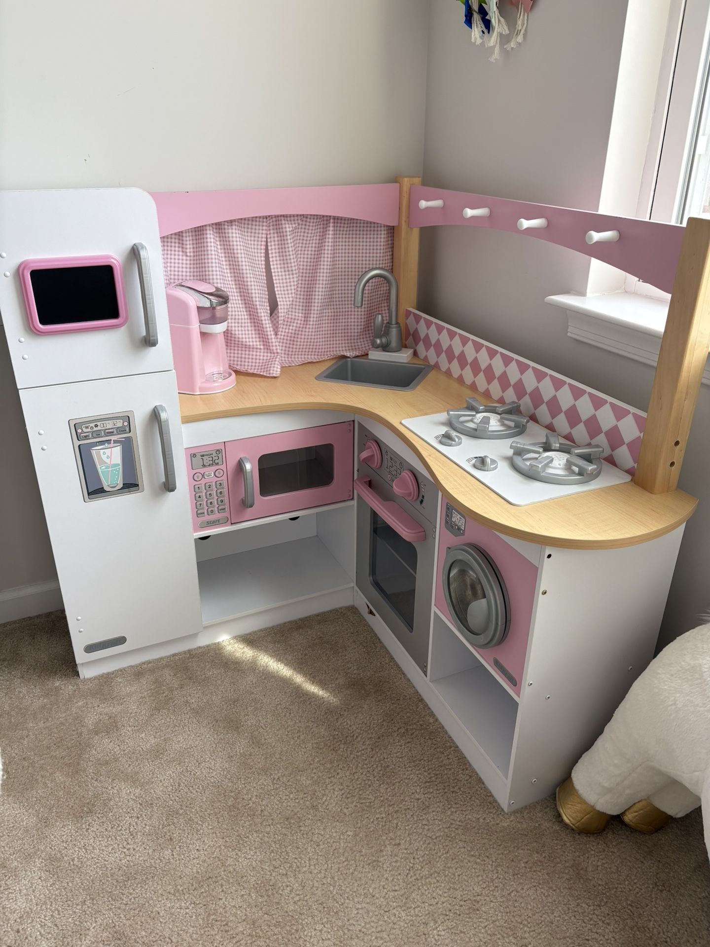 Wooden Kids Kitchen Playset