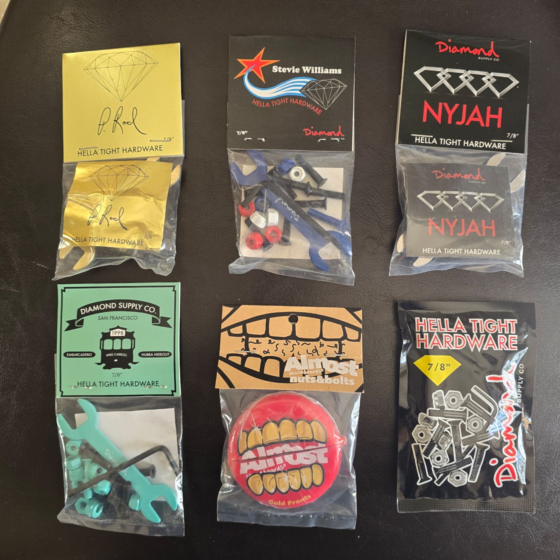SKATEBOARDS HARDWARE 5 EACH