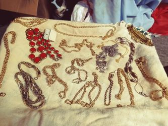 Vintage Korea Stamped Huge Assorted Jewelry Lot