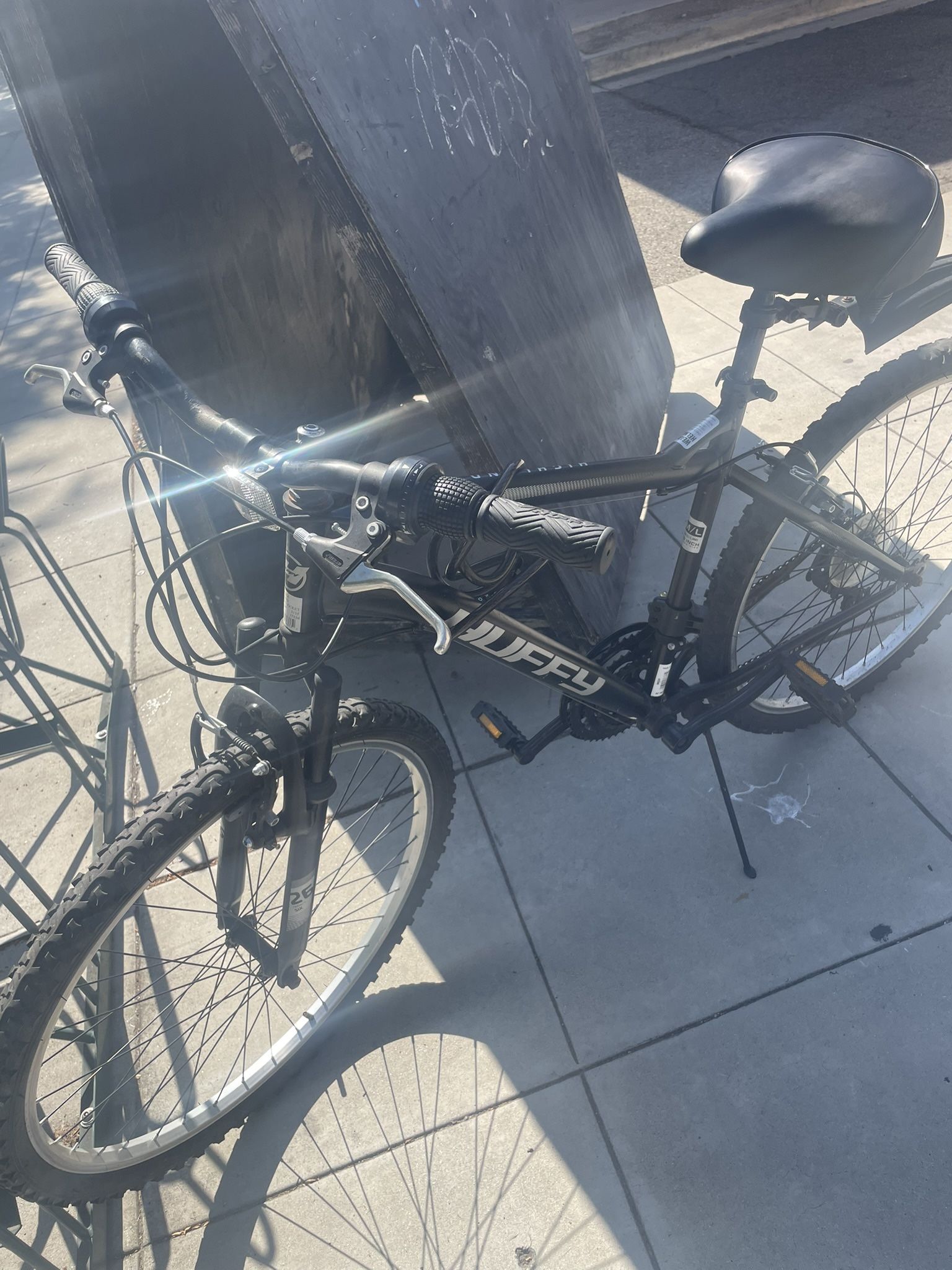 Huffy With A Flat Tire