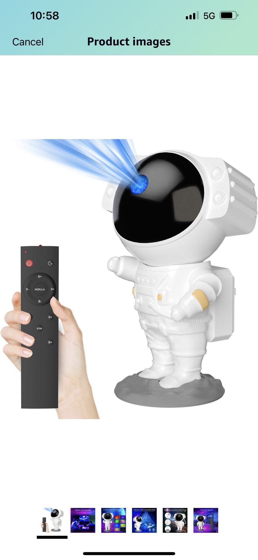 Star Projector, Nebula Galaxy Projector for Bedroom, Starry Ceiling Led Lamp with Remote & Timer, Night Light Gifts for Kids,Room Decor/Birthdays/Chri