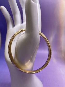 14K Bangle Día Cut