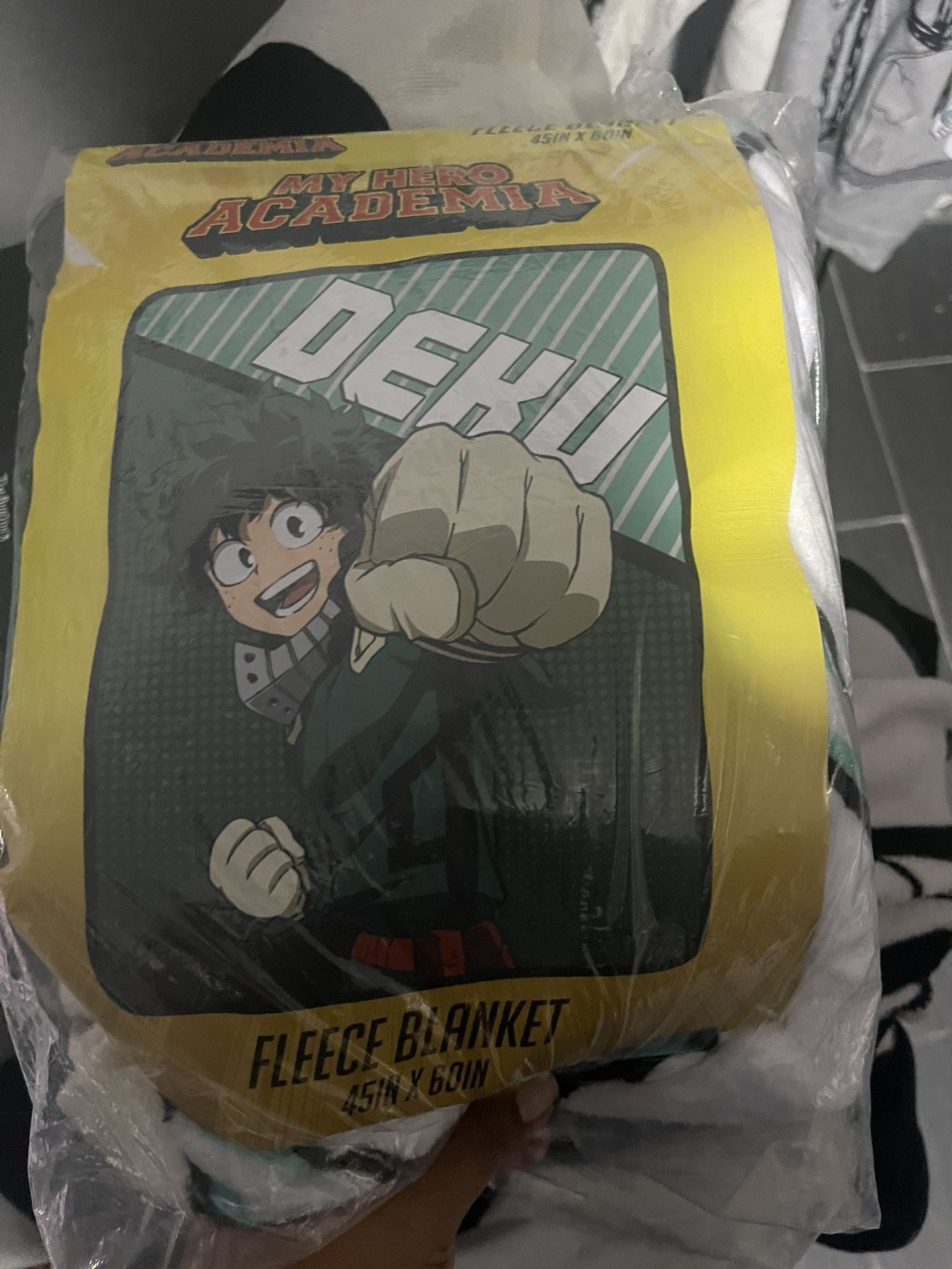 Hero Academia Deku Blanket Throw New