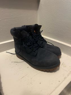 Navy Blue Timberlands