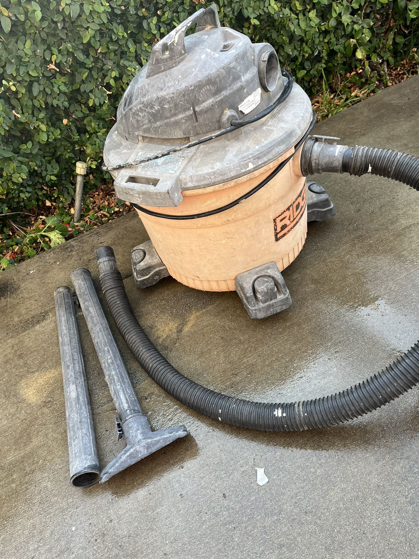 Rigid 9 Gallon Wet/dry Shop Vac