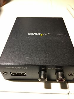 StarTech component/VGA to HDMI video converter VGA2HD2