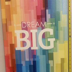 Kids Room Decor Bundle - Canvas Wall Art and Unicorn Rug