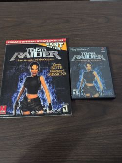 PlayStation 2 PS2 Lara Croft Tomb Raider The Angel of Darkness