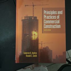 Principles And Practices Of Comercial Construction 