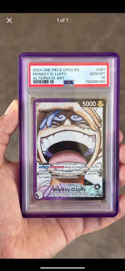 Monkey D. Luffy Alternate Art Leader OP09- 061