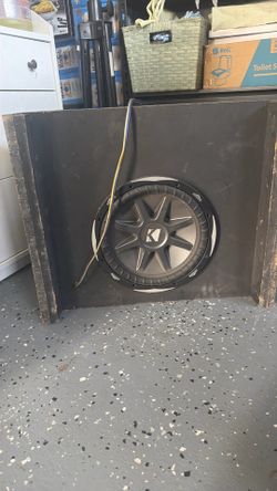 Kicker 12in subwoofer with custom box