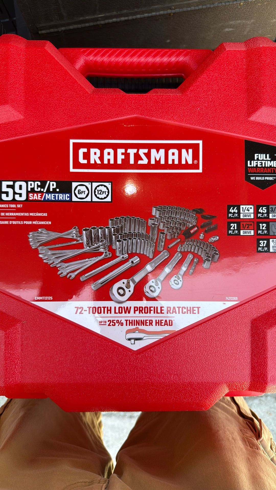Craftsman Mechanics Tool Set 159 Pieces