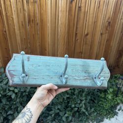 Distressed Coat Hanger