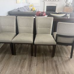 4 Dining chairs