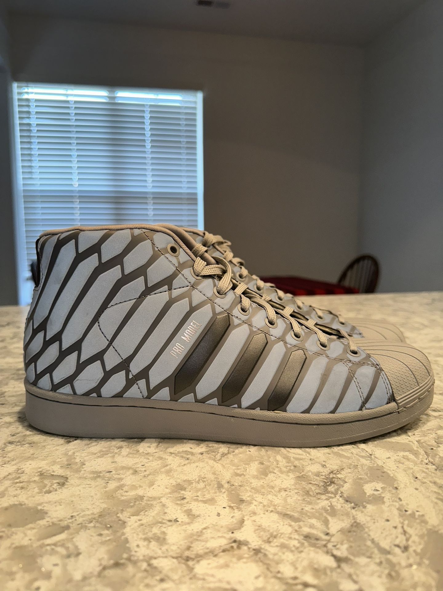 Adidas Pro Model Xeno Reflective High Tops (Size 10.5 Men’s)