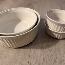 White Bowl Set