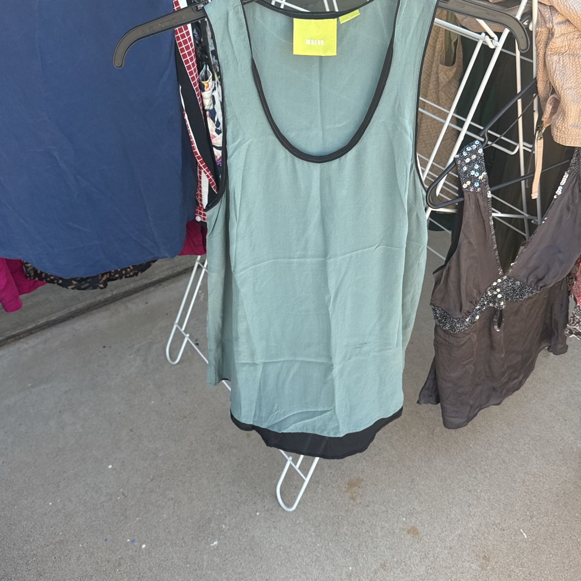 100% Silk Maeve Tank Blouse