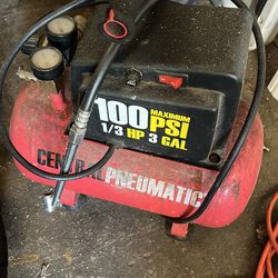 Central pneumatic 100psi compressor