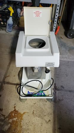 Shaved Ice Machine 