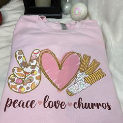Peace. Love. churros Sweater 