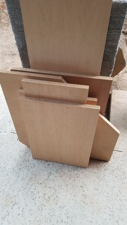 6 Misc. Cabinet shelves