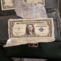 1935 A Silver Certificate  Fancy Sequence 111s At The Beginning Serial Number
