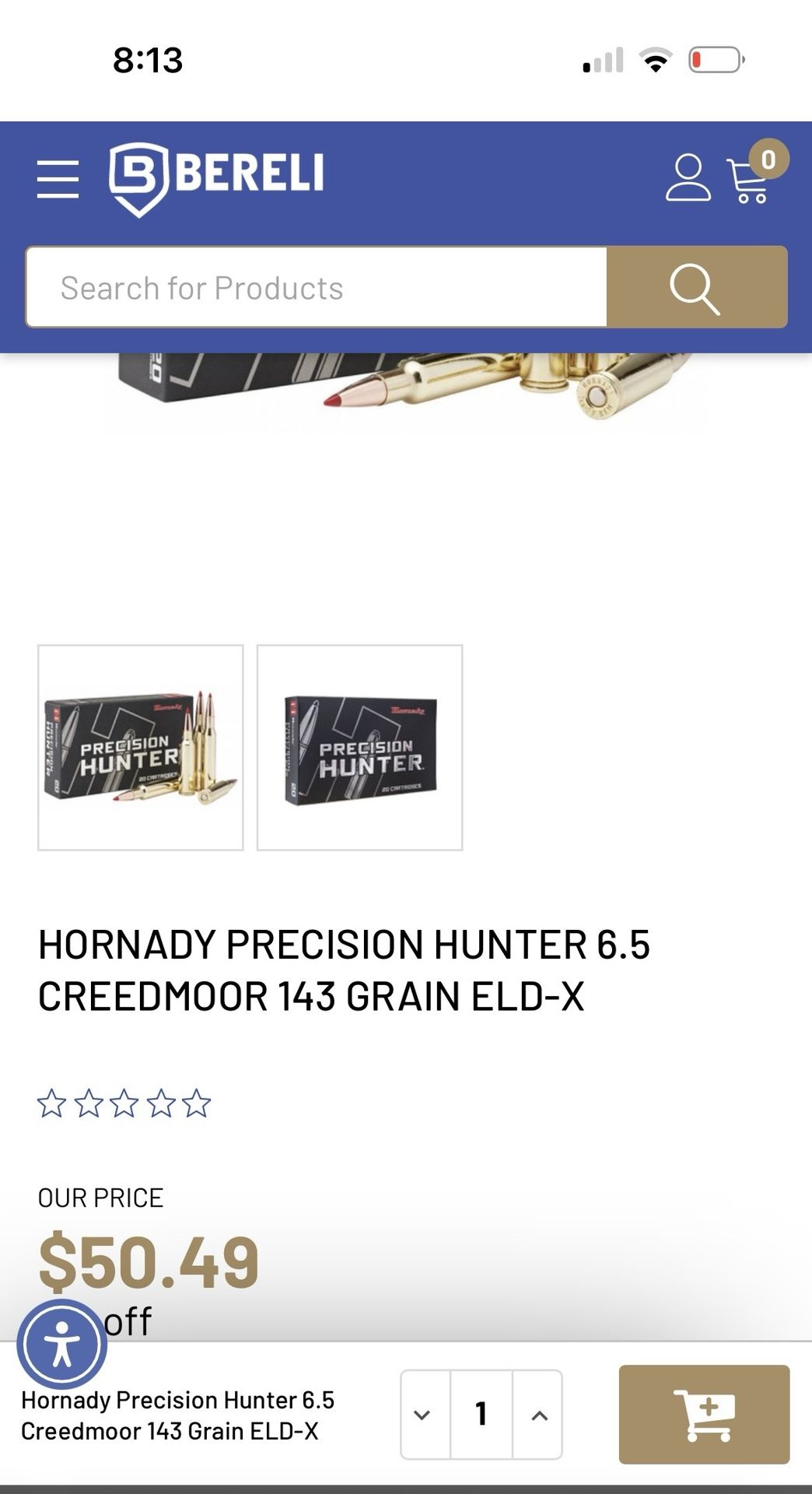 150 6.5 creedmoor seeds