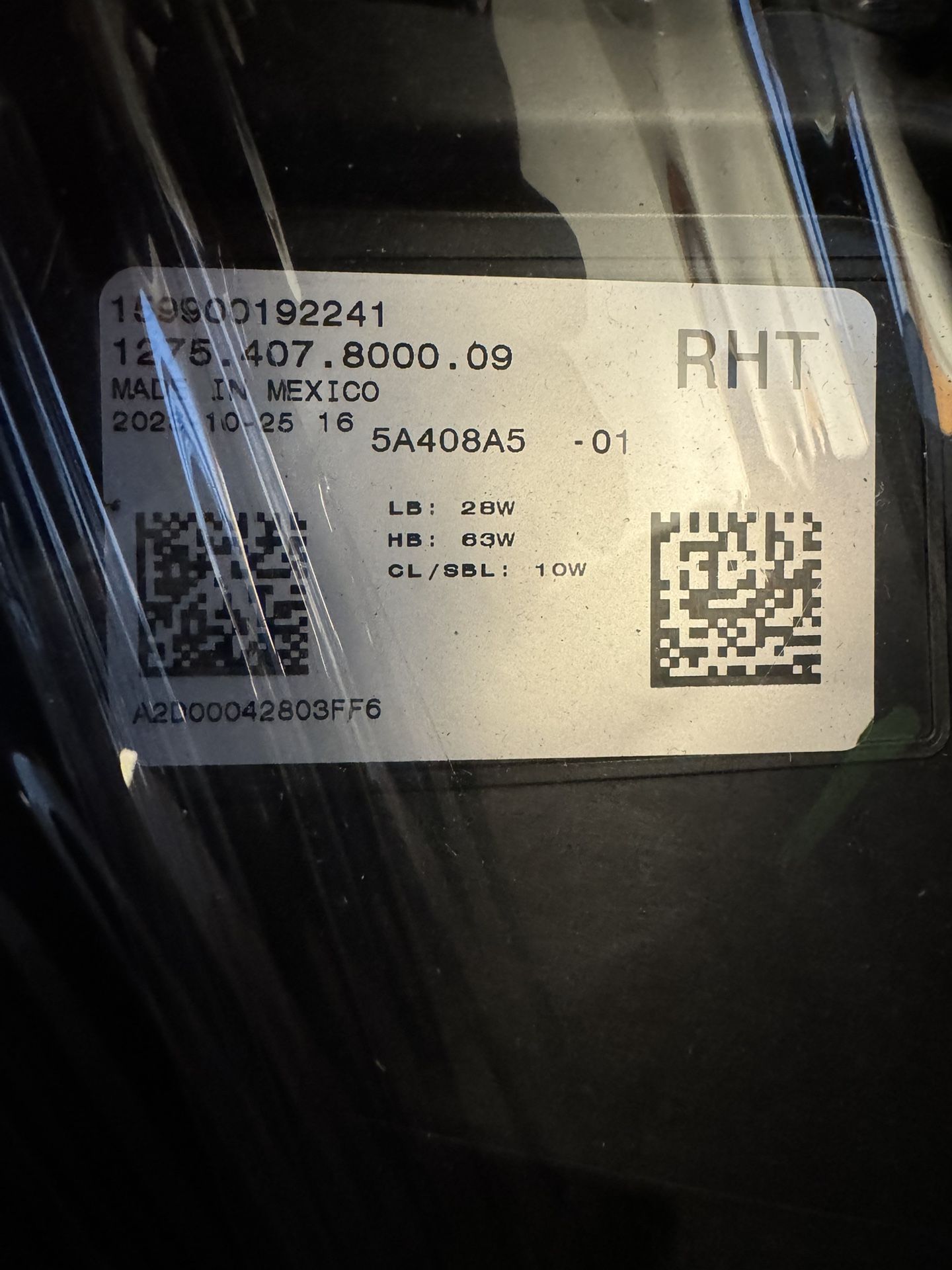 BMW left Headlight X7 2024