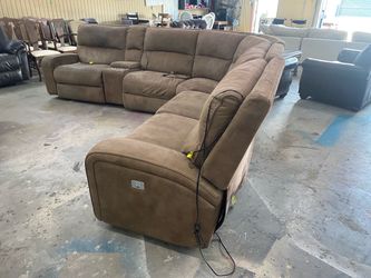 Power reclining sectionals