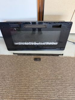 36” electric fire place
