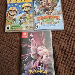 Pokemon, DK, Mario Maker 2 