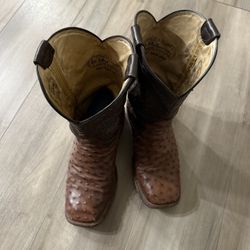 Ostrich Boots