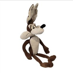 1994 Applause Warner Brothers Looney Tunes Wile E. Coyote Plush 14" Posable Ears