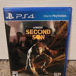 Infamous Second Son Limited Edition Ps4