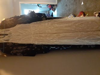 White lace summer dress