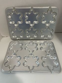 Aluminum Snowflake Cake Pop Baking Mold Pan