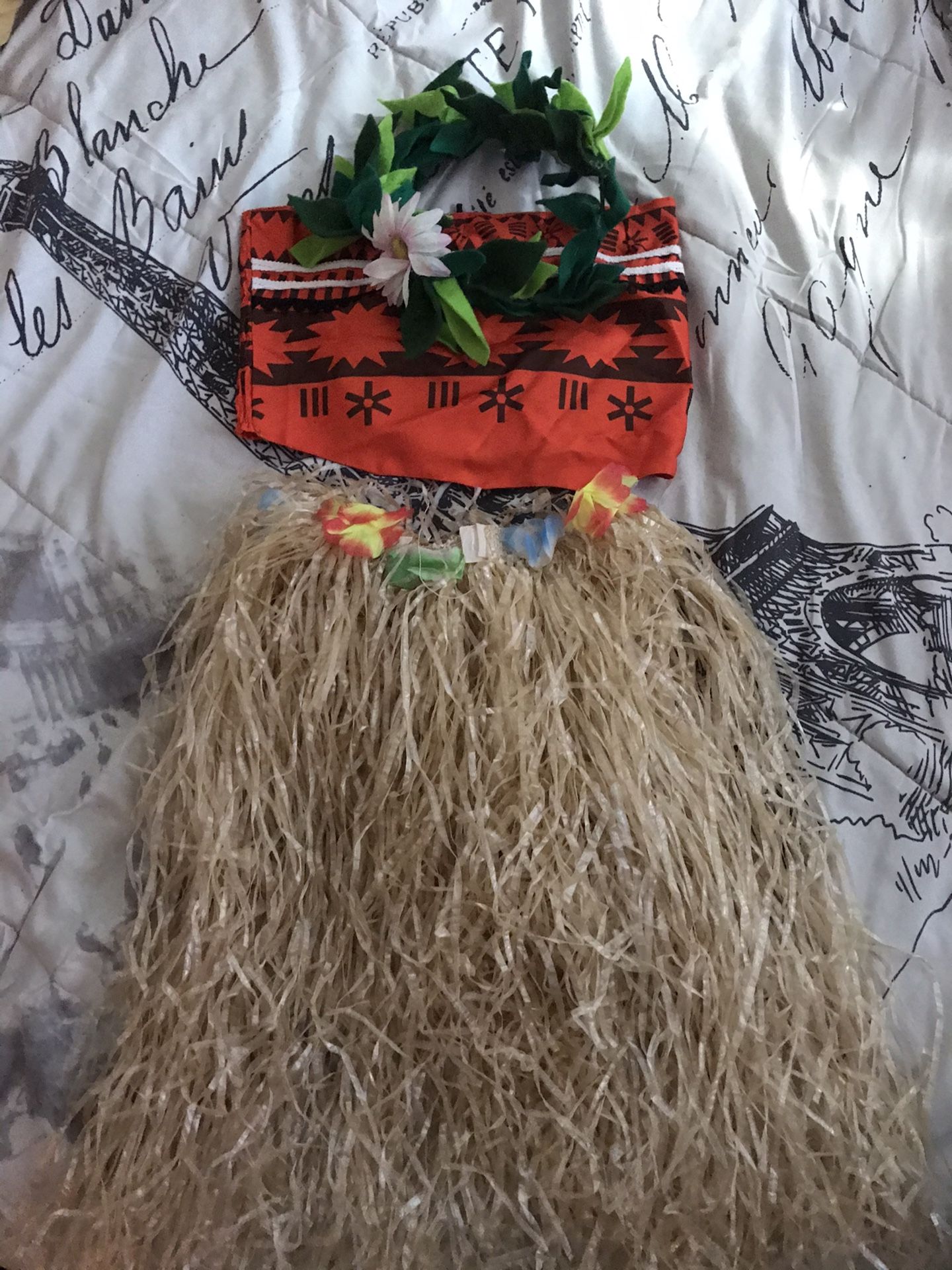 Moana’s costume outfit