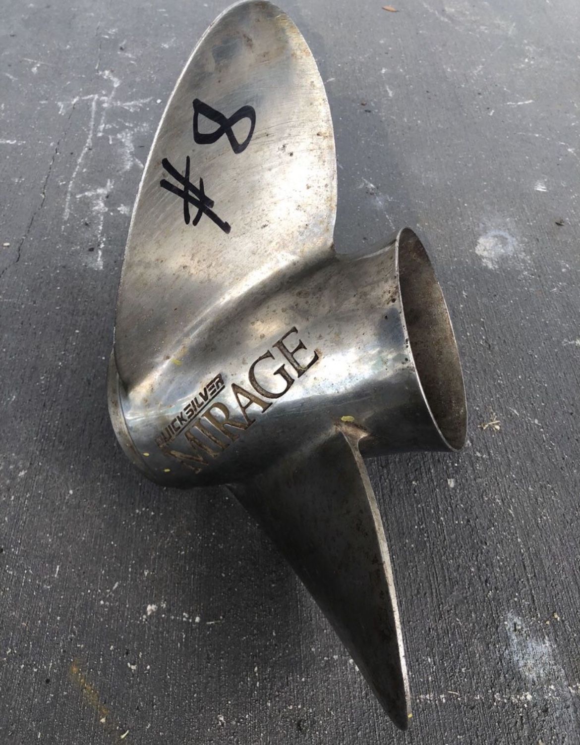 Propeller Mercury Marine Mirage Quicksilver   25 LH Left 48-13707 