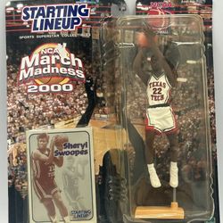 Sheryl Swoopes Texas Tech Lady Raiders Starting Lineup Action Figure Hasbro 2000
