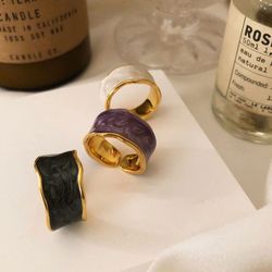 R78 - 925 Sterling silver INLAID vintage Ring!