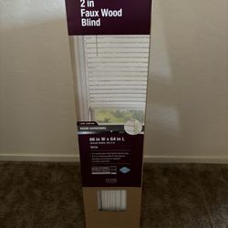 2inch Faux wood 1 Blind Only!!