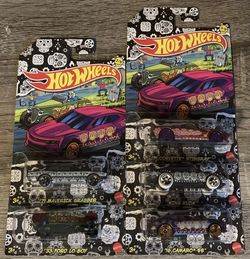 Hot Wheels Día De Los Muertos-Whole Set Of 5 Cars
