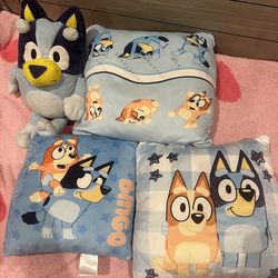 Bluey and bingo pillows