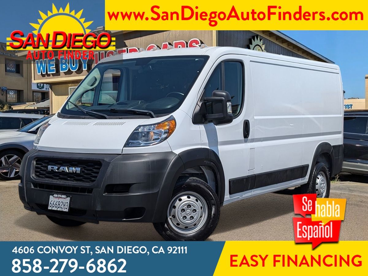 2021 Ram ProMaster Cargo Van 1500 Low Roof 136" WB,