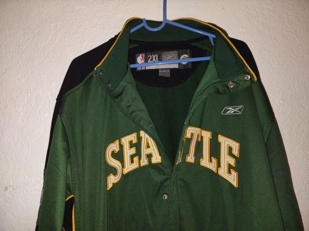 Men's 2XL Seattle Sonics Jacket