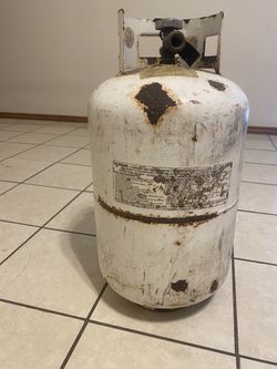 gas propane tank  12  pounds  