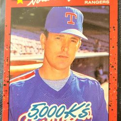 Nolan Ryan Error Cards