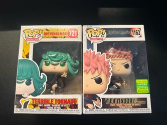 Anime Funko Pops - Terrible Tornado & Yukon Itadori